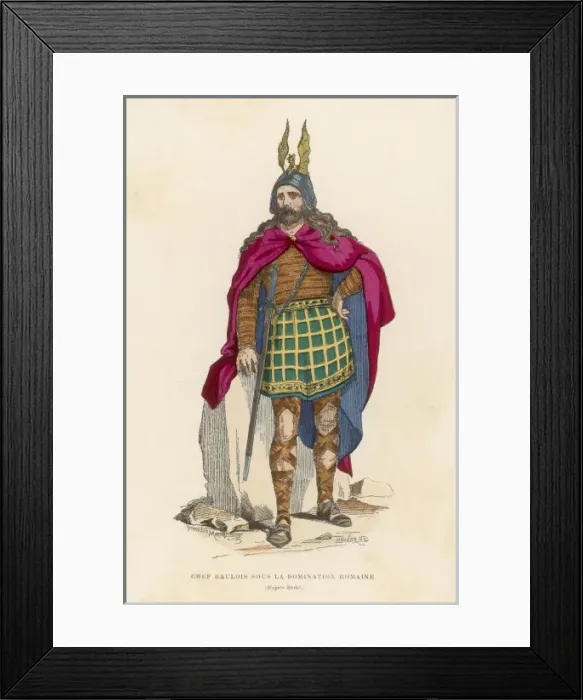 Framed Print : Gaulish Warrior Framed Print : Gaulish Warrior