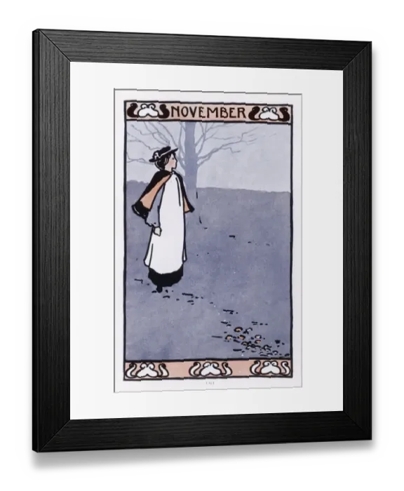 Framed Print : November / Richardson Framed Print : November / Richardson