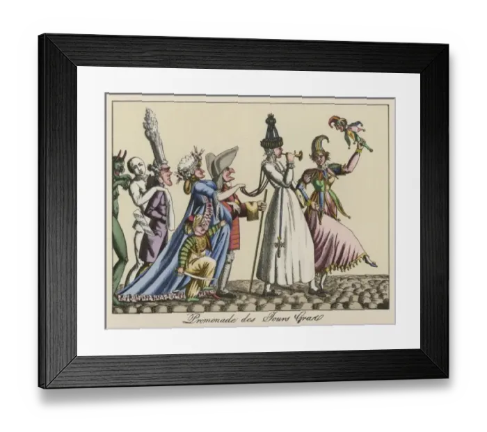 Framed Print : Custom / France / Shrovetide Framed Print : Custom / France / Shrovetide