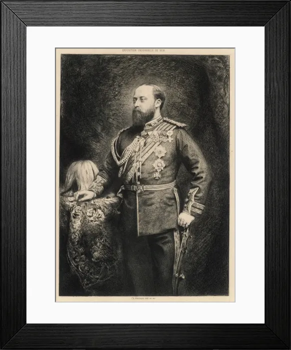Framed Print : Edward VII (Waltner) Framed Print : Edward VII (Waltner)