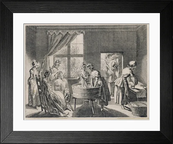 Framed Print : Various Household Tasks Framed Print : Various Household Tasks