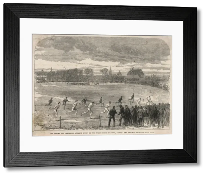Framed Print : Oxford & Cambridge Run Framed Print : Oxford & Cambridge Run