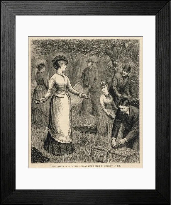 Framed Print : Dainty Repast Framed Print : Dainty Repast