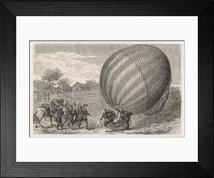 Framed Print : Transport / Flight / Balloon Framed Print : Transport / Flight / Balloon