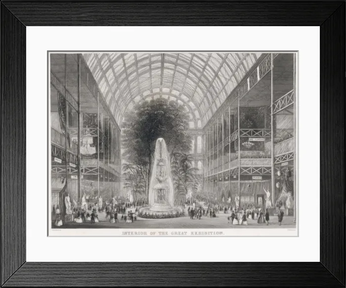 Framed Print : Crystal Palace / Transept Framed Print : Crystal Palace / Transept