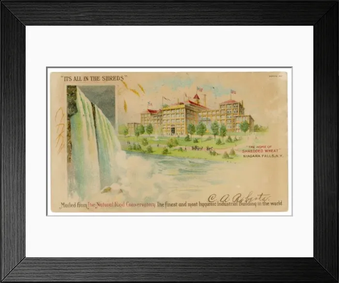 Framed Print : Shredded Wheats Home Framed Print : Shredded Wheats Home