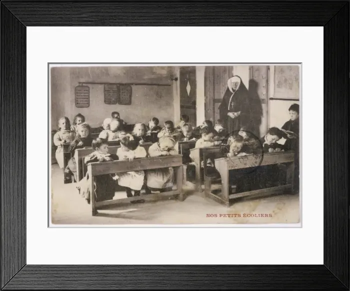 Framed Print : French Primary School Framed Print : French Primary School
