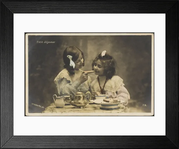 Framed Print : Le Petit Dejeuner - 2 Framed Print : Le Petit Dejeuner - 2
