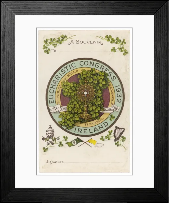 Framed Print : Eucharistic Congress Framed Print : Eucharistic Congress