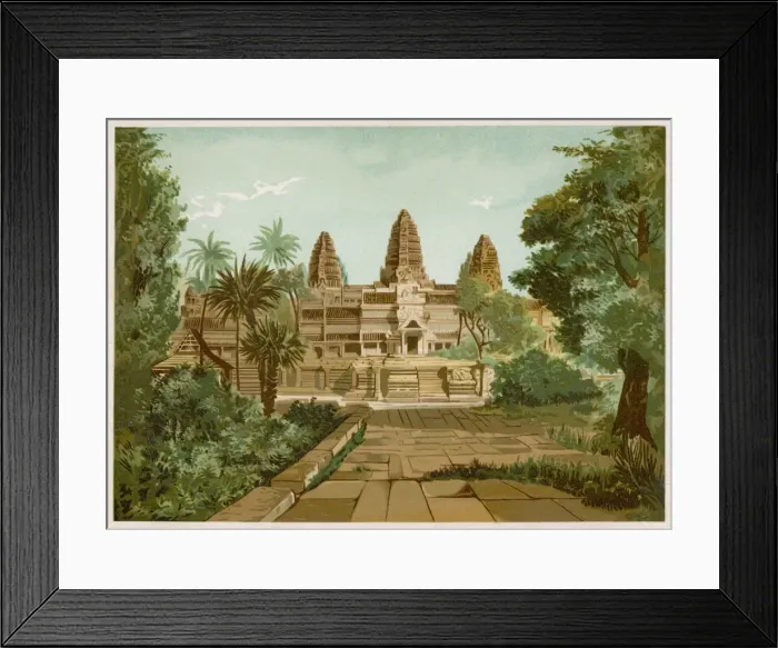 Framed Print : India  /  Puri  /  Temple