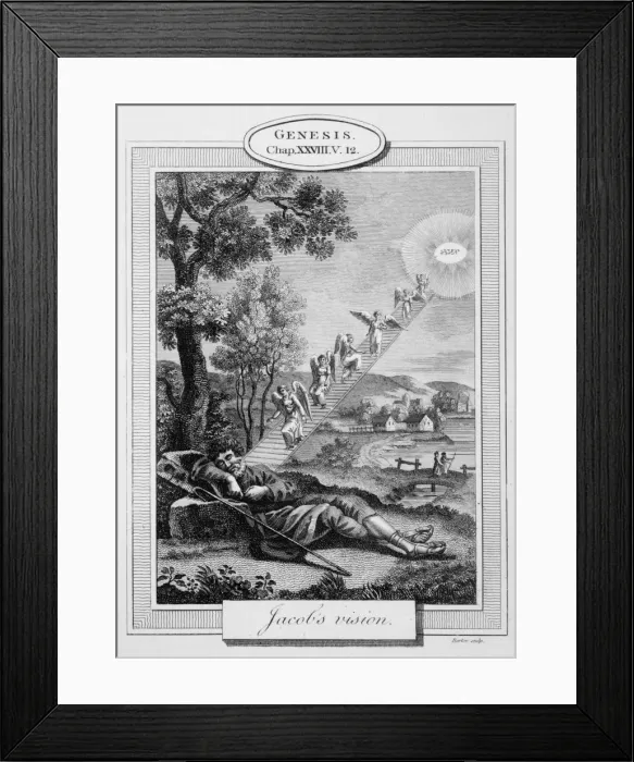 Framed Print : Jacobs Ladder / Barlow / Bw Framed Print : Jacobs Ladder / Barlow / Bw