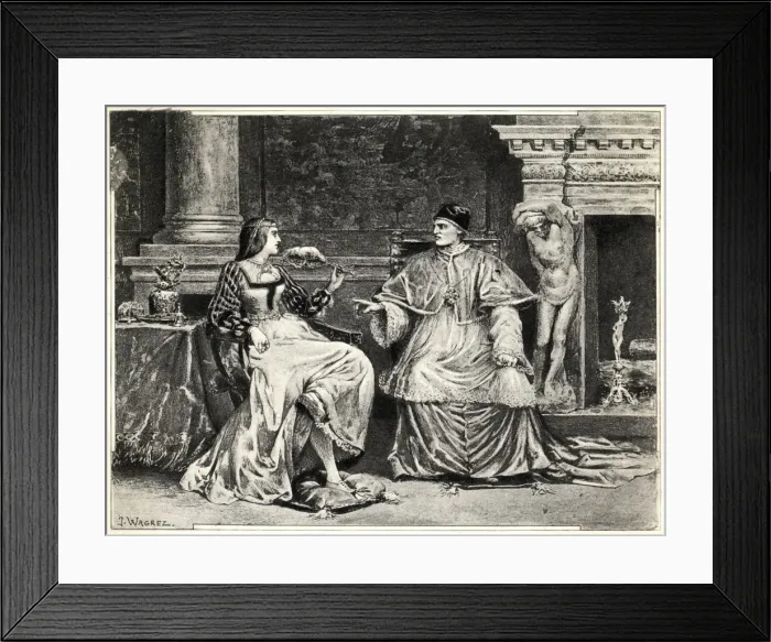 Framed Print : Lucrezia Borgia (Wagr) Framed Print : Lucrezia Borgia (Wagr)