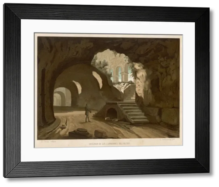 Framed Print : Rome / Colosseum 1891 Framed Print : Rome / Colosseum 1891