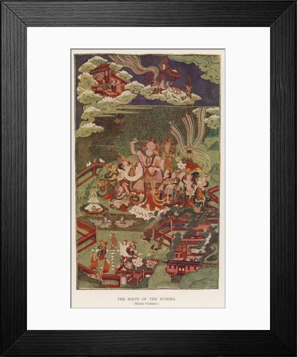 Framed Print : Buddhas Birth Framed Print : Buddhas Birth
