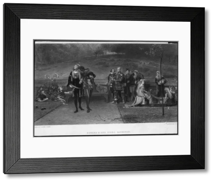 Framed Print : Edward II (& Gaveston) Framed Print : Edward II (& Gaveston)