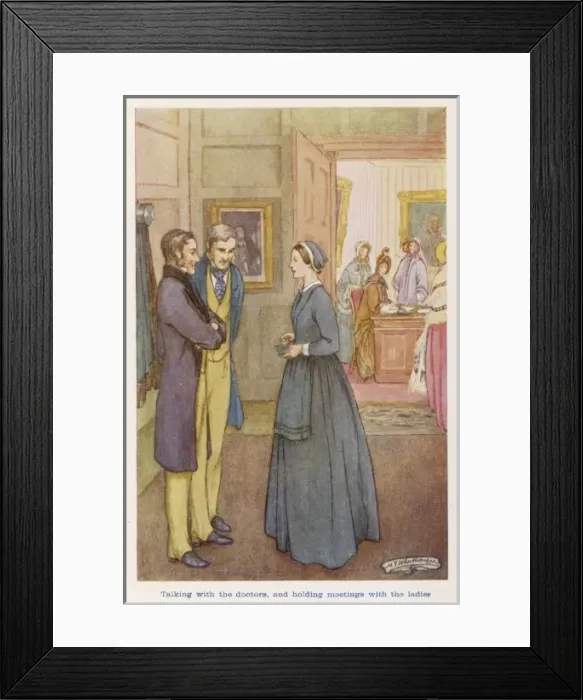 Framed Print : Nightingale as Matron Framed Print : Nightingale as Matron
