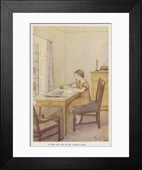 Framed Print : Nightingale as Child Framed Print : Nightingale as Child