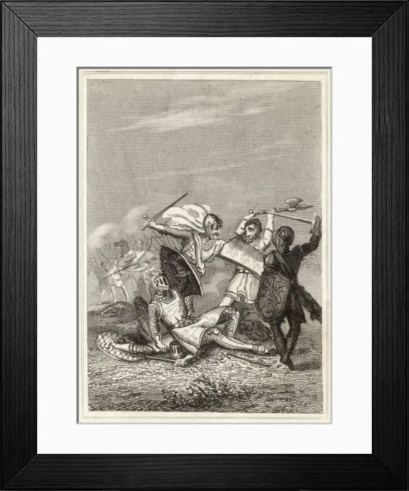 Framed Print : Battle of Evesham / 1265 Framed Print : Battle of Evesham / 1265