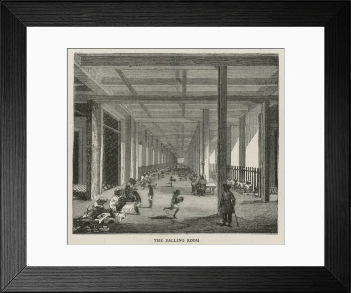 Framed Print : Drugs / Opium Factory - 3 Framed Print : Drugs / Opium Factory - 3
