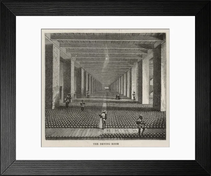 Framed Print : Drugs / Opium Factory - 4 Framed Print : Drugs / Opium Factory - 4