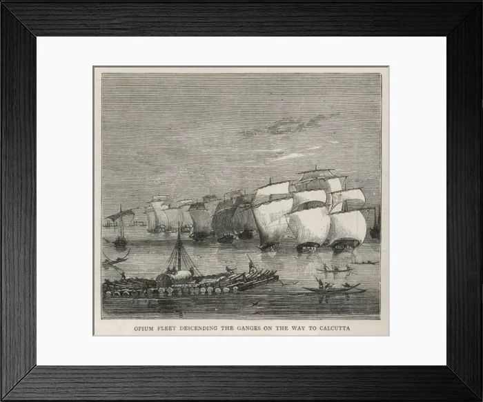 Framed Print : Drugs / Opium Factory - 6 Framed Print : Drugs / Opium Factory - 6