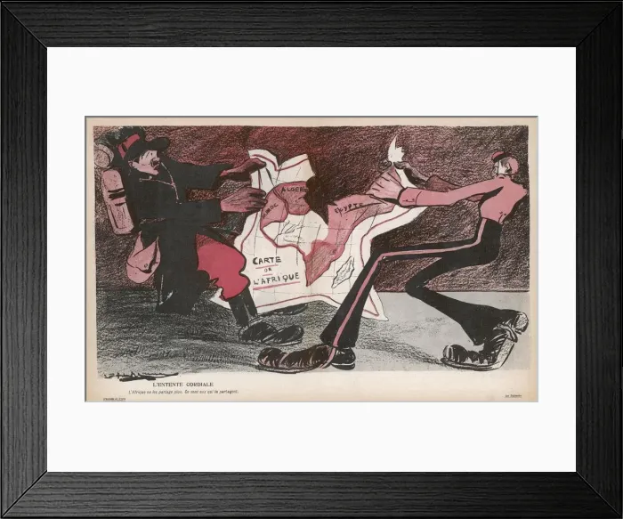 Framed Print : Pulling Africa Apart Framed Print : Pulling Africa Apart