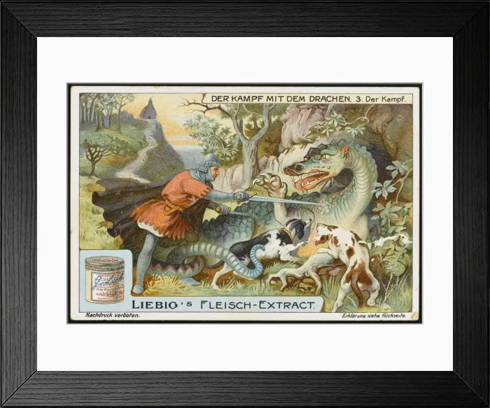 Framed Print : Dragon Hunt Series - 3 Framed Print : Dragon Hunt Series - 3