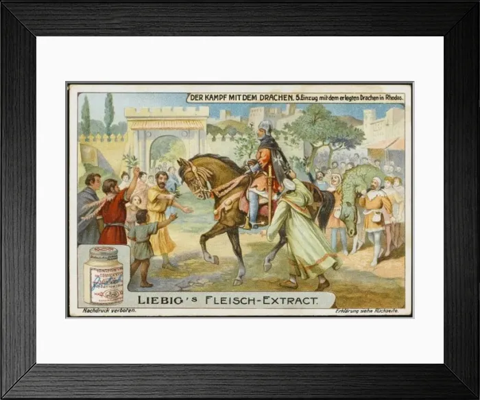 Framed Print : Dragon Hunt Series - 5 Framed Print : Dragon Hunt Series - 5
