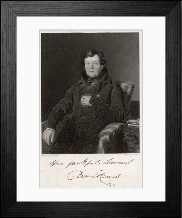 Framed Print : Daniel O connell Framed Print : Daniel O connell