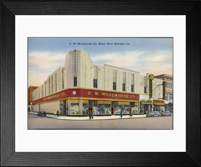 Framed Print : Woolworths, New Orleans Framed Print : Woolworths, New Orleans