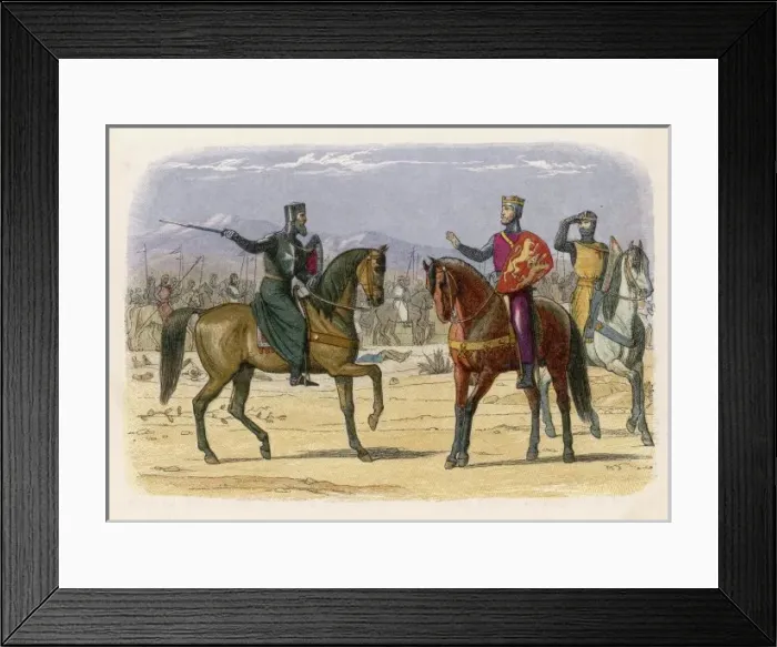 Framed Print : Richard at Acre Framed Print : Richard at Acre