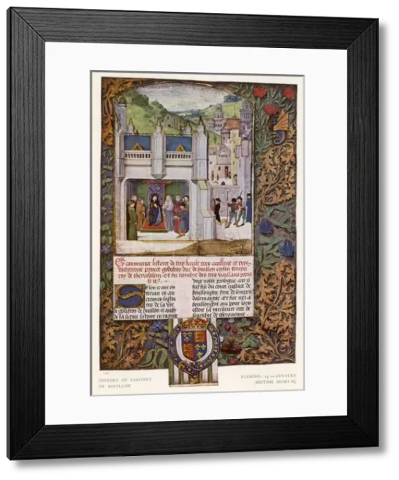 Framed Print : Godefroi De Bouillon Framed Print : Godefroi De Bouillon