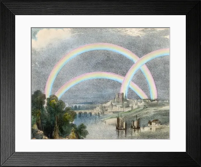 Framed Print : Blunt / Three Rainbows Framed Print : Blunt / Three Rainbows