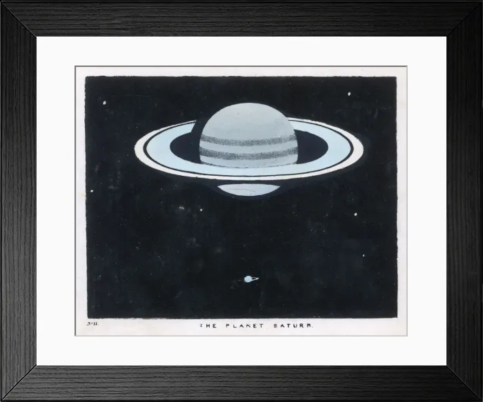 Framed Print : Blunt / Saturn / Plate 11 Framed Print : Blunt / Saturn / Plate 11