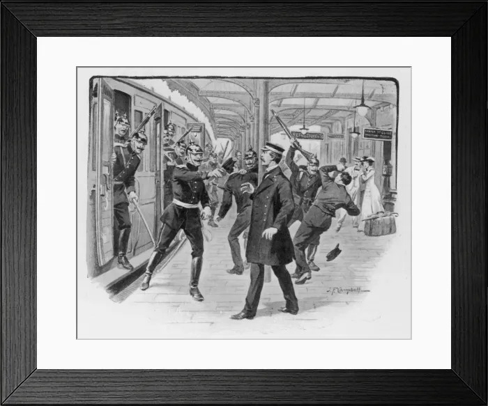 Framed Print : German Invasion - 1 Framed Print : German Invasion - 1