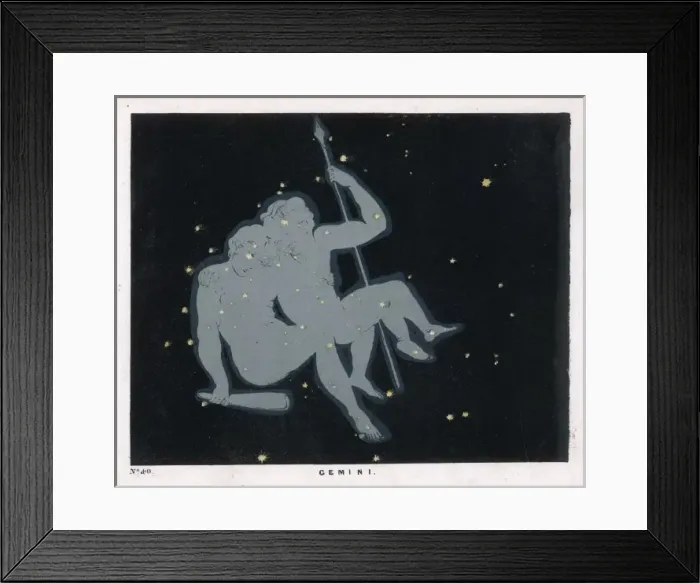 Framed Print : Blunt / Gemini / Plate 40 Framed Print : Blunt / Gemini / Plate 40