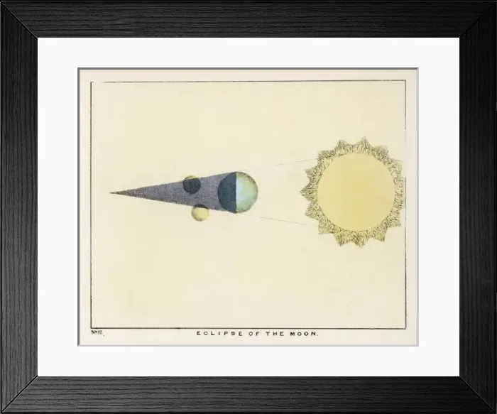 Framed Print : BLUNT / MOONs ECLIPSE / 57 Framed Print : BLUNT / MOONs ECLIPSE / 57