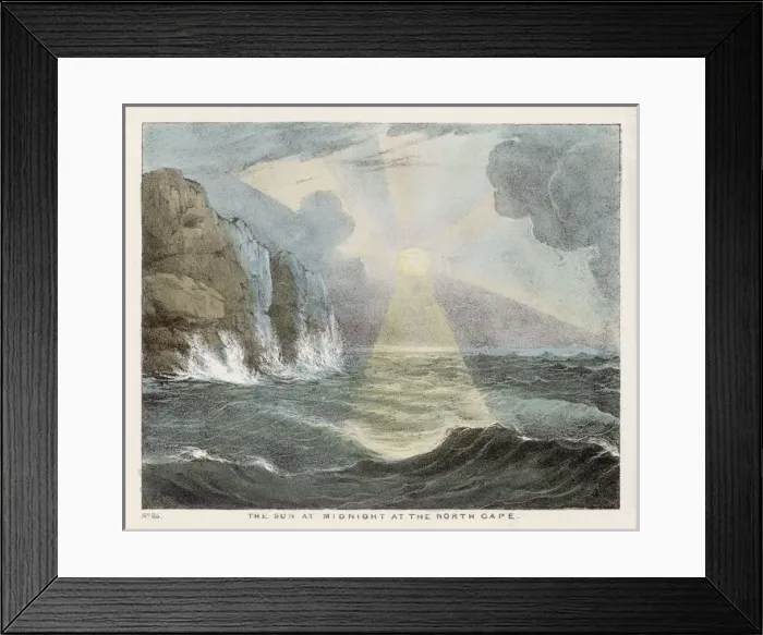 Framed Print : Blunt / Midnight Sun / Pl 65 Framed Print : Blunt / Midnight Sun / Pl 65