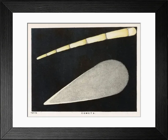 Framed Print : BLUNT / 2 COMETS / 70 / 1849 Framed Print : BLUNT / 2 COMETS / 70 / 1849