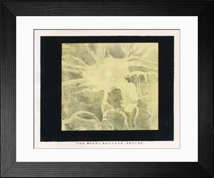 Framed Print : Moon - Kepler Framed Print : Moon - Kepler