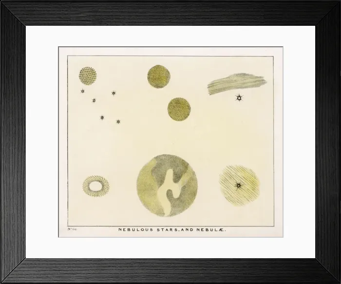 Framed Print : Various Nebulae Framed Print : Various Nebulae