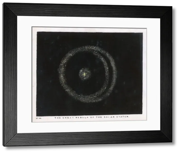Framed Print : Nebula of Solar System Framed Print : Nebula of Solar System
