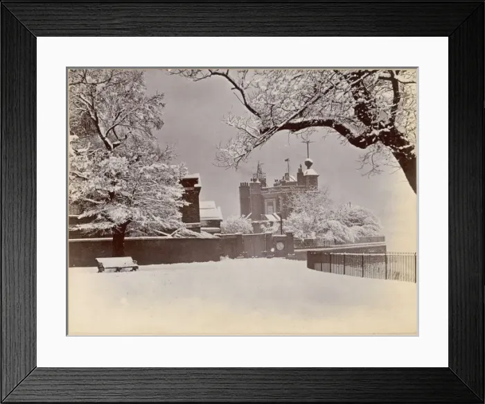 Framed Print : Observatory in Winter Framed Print : Observatory in Winter