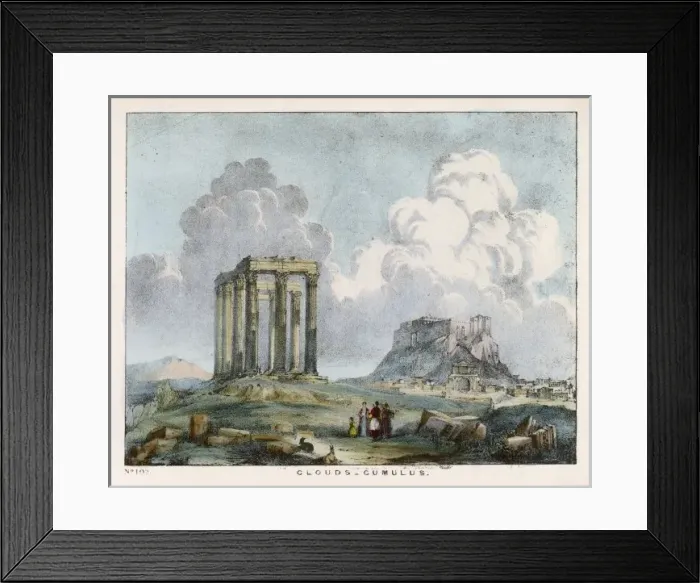Framed Print : Blunt / Clouds / Cumulus / 102 Framed Print : Blunt / Clouds / Cumulus / 102