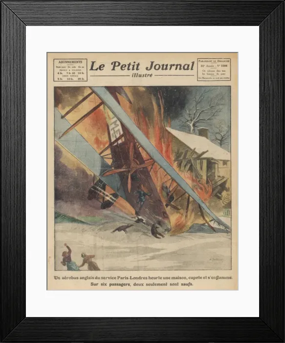 Framed Print : Paris-London Crash Framed Print : Paris-London Crash