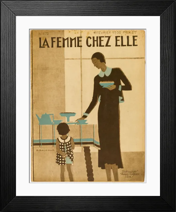 Framed Print : Preparing Le 5 Oclock Framed Print : Preparing Le 5 Oclock