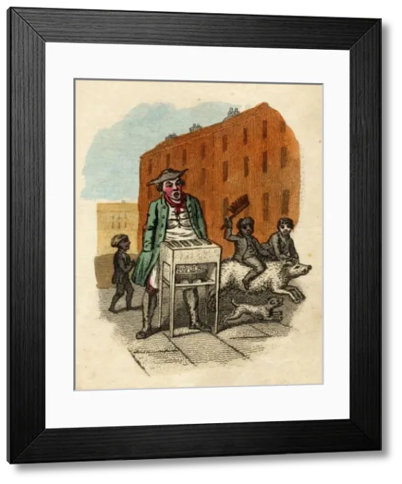 Framed Print : Cries of London / G bread Framed Print : Cries of London / G bread