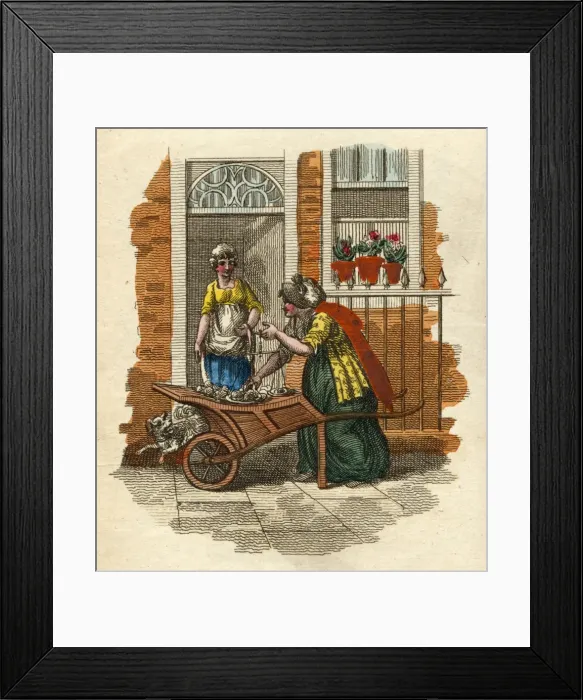 Framed Print : Cries O London / Potatoes Framed Print : Cries O London / Potatoes