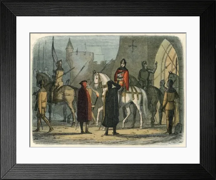Framed Print : Henry IV Marches Out Framed Print : Henry IV Marches Out