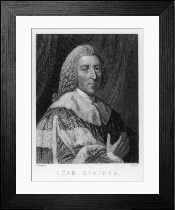 Framed Print : Pitt the Elder / Brompton Framed Print : Pitt the Elder / Brompton